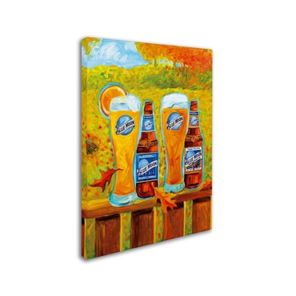 Blue Moon 'Harvest' Canvas Art,14x19